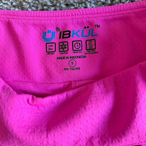 Ibkul Womens Sz S Pink Skort With Pockets Quick-Dry UPF 50+ Cool Feel - Picture 3 of 8